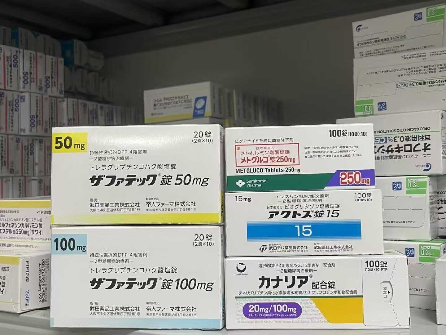 🍬【日本原研四大控糖方案｜精准降糖·多靶点稳控】，日本糖尿病大全。